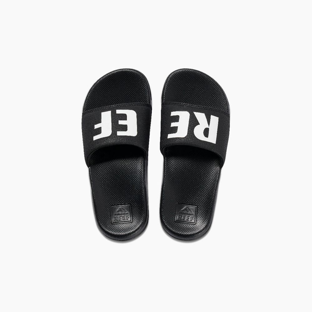 Reef Boy's One - Slides Black/White | 27816-CZYH
